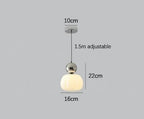 Nordic Pumpkin Pendant Light